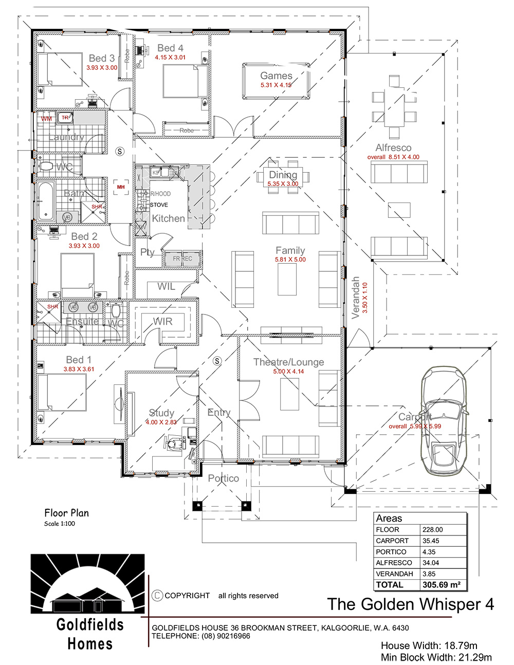 Display Home Floor Plan